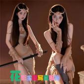 肖像个人形象照艺术照服装 新款 影楼主题写真气质高级感白色女西装