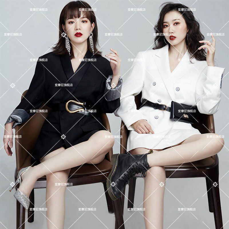 影楼主题闺蜜装私房拍照写真时装文艺形象照摄影婚纱个性西装礼服