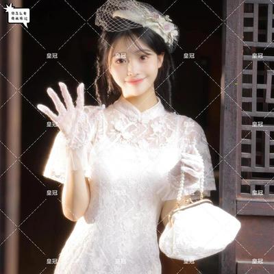 影楼新款闺蜜清汉女和留洋大小姐超仙连衣裙个人艺术照摄影主题服