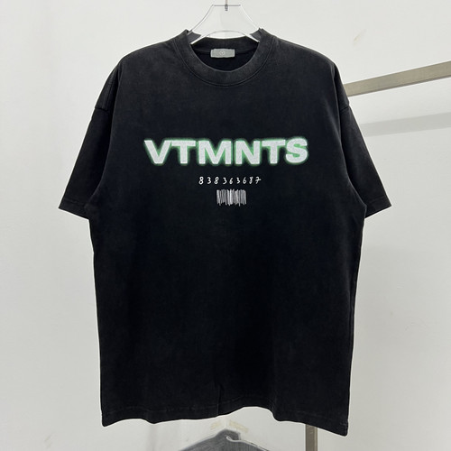 VTM半袖高街情侣印花T恤