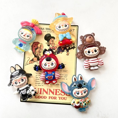 新款卡通可爱拉布布树脂冰箱贴