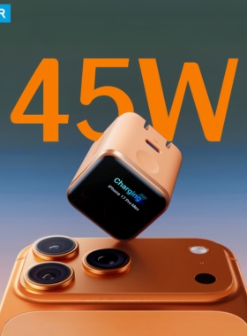 Anker安克（iPhone17智显45W充电器）安心充Smart充电头PD快充适用安卓苹果16/17Pro小巧单口typec充电器插头
