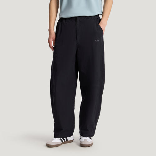 Adidas三叶草男子宽松休闲三条纹运动裤弯刀裤KY8311 KY8312