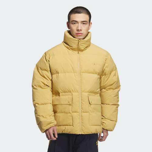 Adidas/阿迪达斯正品男子保暖立领运动鸭绒面包羽绒服KD1859