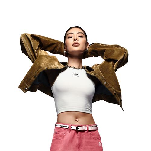 Adidas/阿迪达斯ADIBREAK JACKET女子丝绒运动翻领夹克外套JY2393