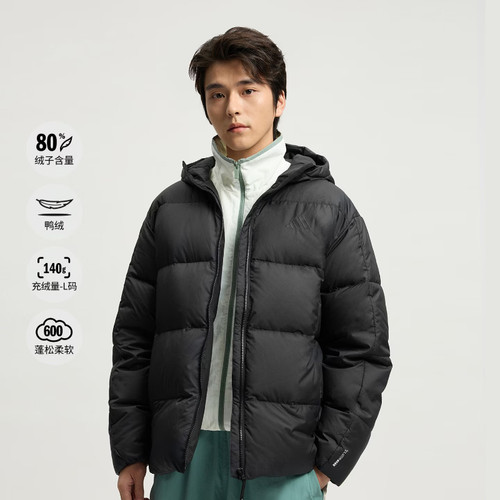 Adidas/阿迪达斯正品男子暖芯羽绒服保暖连帽600蓬鸭绒KC2478