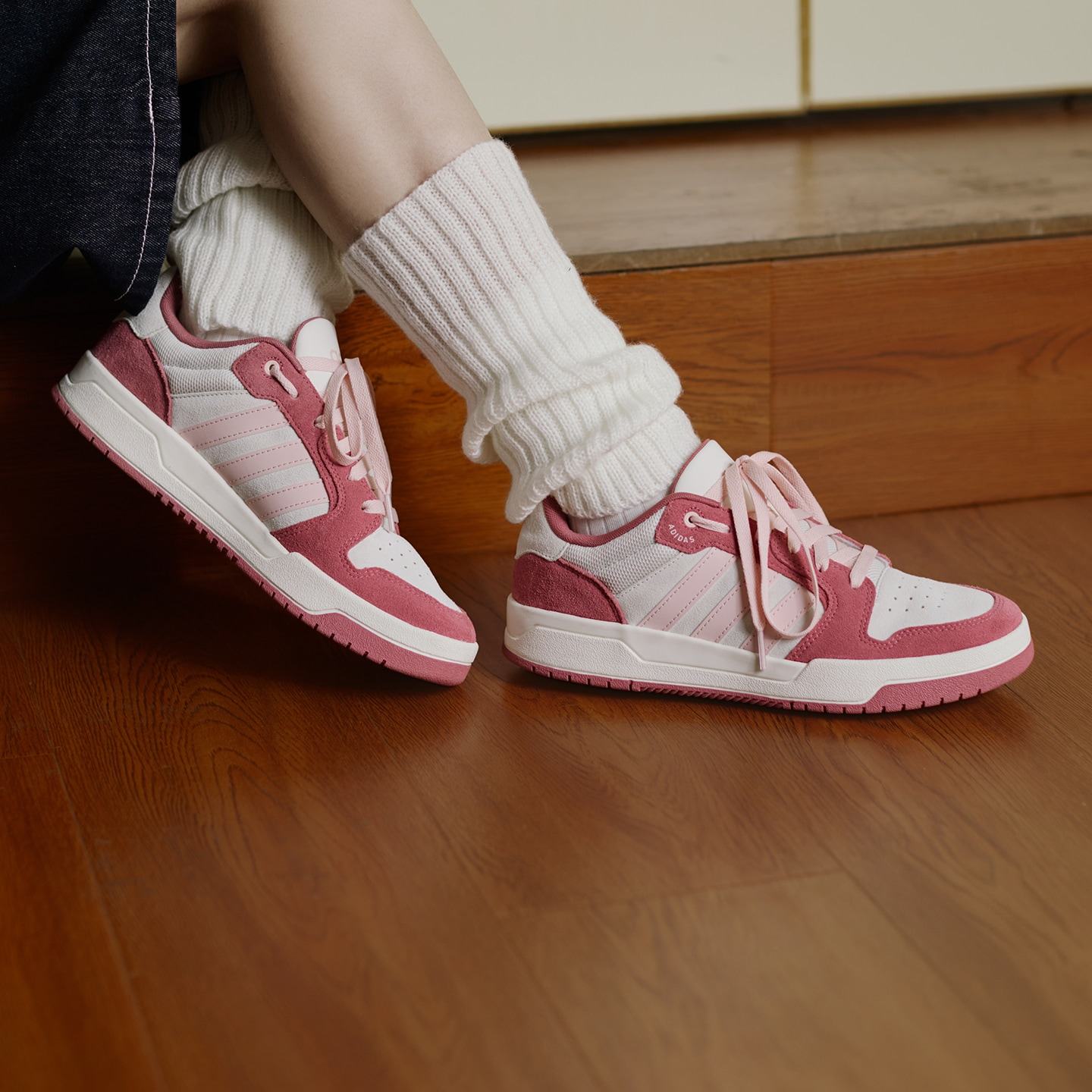 Adidas ENTRAP男女美式校园风少年感复古篮球风板鞋KJ6983,运动鞋new,板鞋,淘宝优惠券,粉丝福利购,淘宝优惠卷