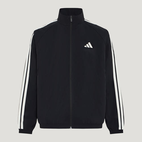 Adidas阿迪达斯男子 经典印花logo宽松休闲夹克外套KX0491 KX0493