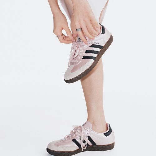 Adidas/阿迪达斯正品SAMBA OG W男女T头鞋经典运动鞋德训鞋KJ4305