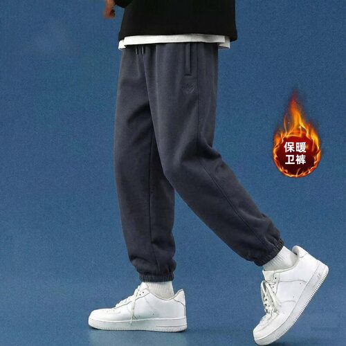 Adidas阿迪达斯三叶草男款运动长裤休闲束脚宽松透气裤子HK2866