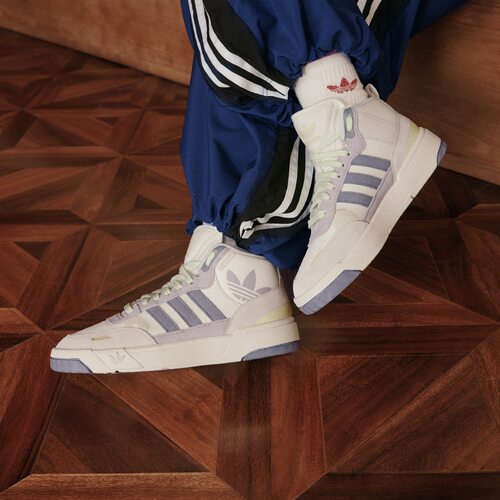 Adidas/阿迪达斯正品男女同款经典篮球风中高帮板鞋运动鞋IG9129