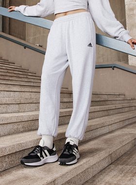 Adidas阿迪达斯V LABEL FT PT男女 加厚束脚运动休闲裤JM9115