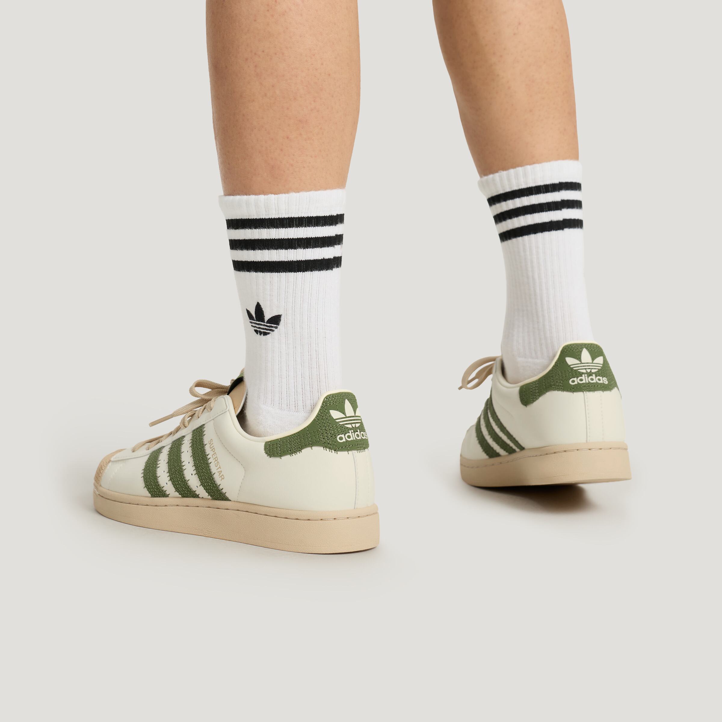 Adidas阿迪达斯男女SUPERSTAR II经典贝壳头运动板鞋小白鞋KJ3967 - 实物图