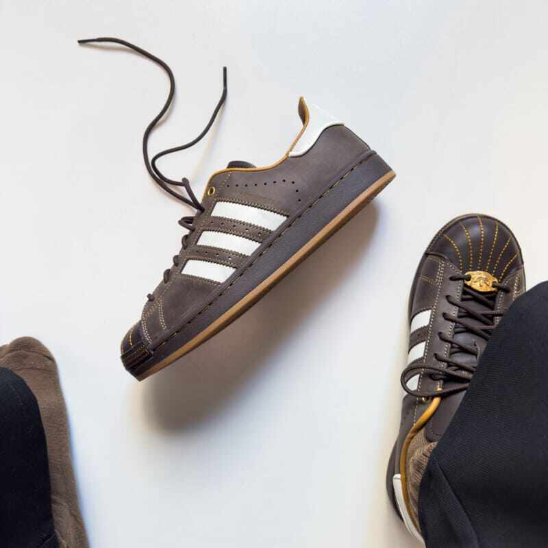 阿迪达斯adidas三叶草SUPERSTAR II复古做旧经典贝壳头板鞋运动鞋