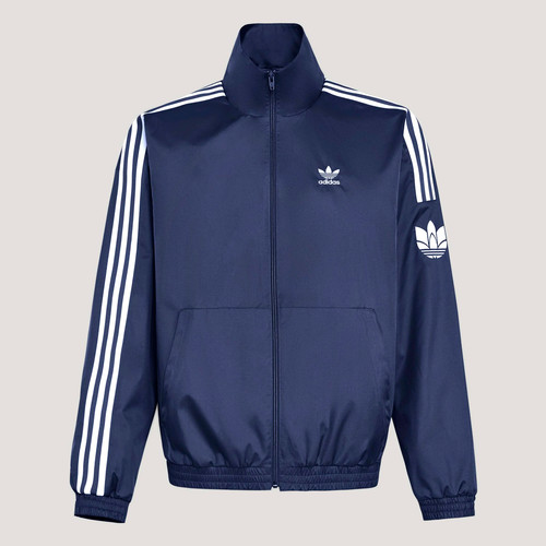 Adidas/阿迪达斯ADICOLOR 3D TT 休闲梭织立领夹克外套KV8856