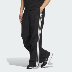 男子可调节直筒运动休闲伞裤 JI8642 阿迪达斯正品 Adidas