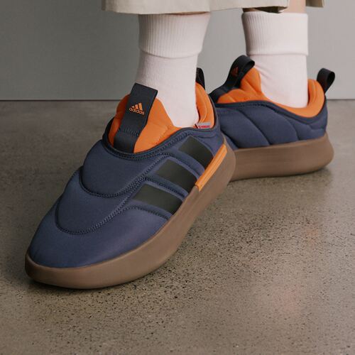 Adidas/阿迪达斯正品ADIPUFF男女低帮保暖轻便休闲运动棉鞋KJ3994