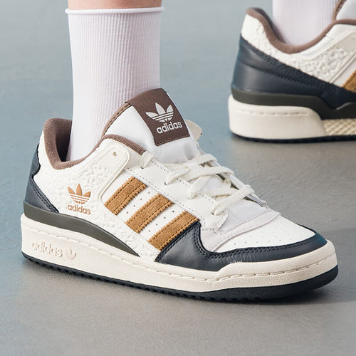 adidas阿迪达斯三叶草新款FORUM low休闲篮球风板鞋运动鞋JQ8734