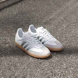 复古德训T头鞋 Adidas OG新款 三叶草Samba JI2725 阿迪达斯女鞋
