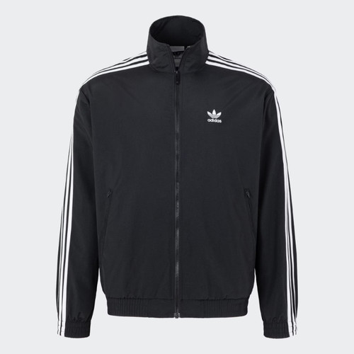Adidas阿迪达斯正品男装春季新款立领运动宽松夹克薄外套KB2466