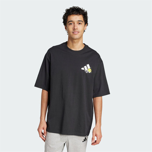 断码特卖Adidas/阿迪达斯正品男款女款运动休闲宽松短袖T恤JZ3256