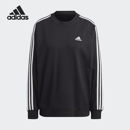Adidas/阿迪达斯正品女士圆领套头耐穿舒适套头卫衣IC8766