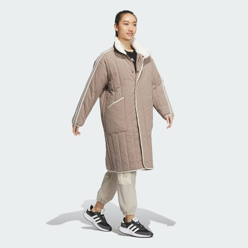 Adidas/阿迪达斯正品W CMFRT PD ROBE女子运动休闲宽松棉服IL8953