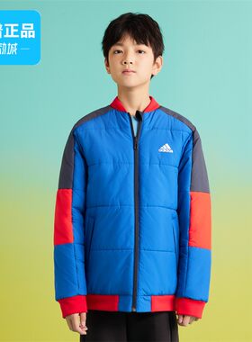阿迪达斯运动休闲宽松棉服