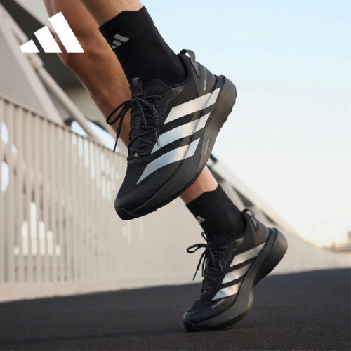 阿迪达斯adidas男鞋竞速跑步鞋运动鞋adizero马拉松备赛训练跑鞋 - 封面