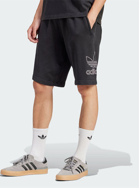 断码特卖Adidas/阿迪达斯正品男子舒适休闲运动短裤IU2370