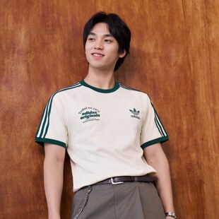 Adidas阿迪达斯正品GRF TEE 男子印花运动修身短袖T恤IU0217