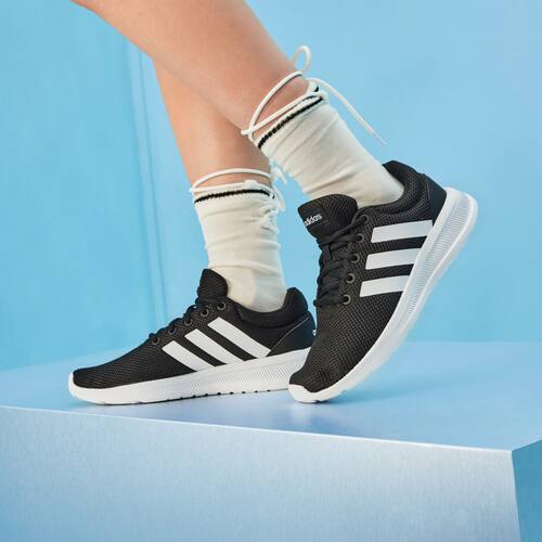 Adidas阿迪达斯男女同款网面透气轻便休闲运动鞋跑步鞋 JS3020