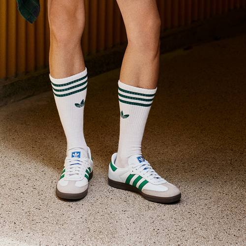 Adidas/阿迪达斯正品男女同款经典复古运动鞋小白鞋德训鞋IG1024