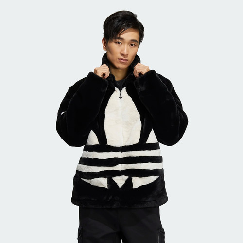 Adidas/阿迪达斯Fur Jacket 运动夹克外套HC0323
