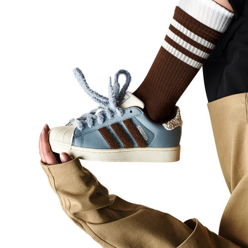 ADIDAS阿迪达斯女子SUPERSTAR II 经典贝壳头板鞋JR6987