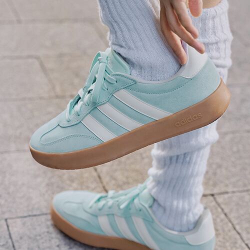 Adidas BARREDA 男女同款T头鞋运动休闲板鞋德训鞋JQ4238