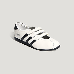 Adidas/阿迪达斯女子安福休闲复古玛丽珍薄底T头鞋KH6225 KH7638