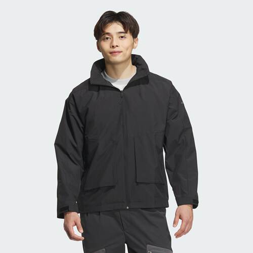 Adidas/阿迪达斯正品男子保暖运动休闲宽松夹克外套JL6686