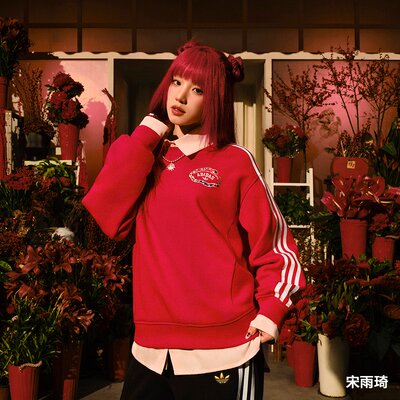 Adidas阿迪达斯三叶草卫衣女装休闲套头衫JL8423 JL8424 JL8425