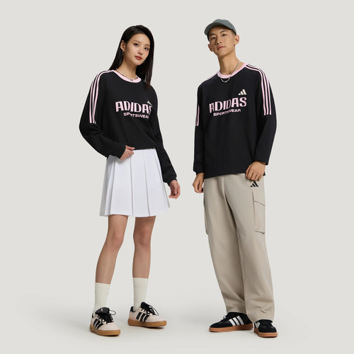 Adidas/阿迪达斯U GFX 3S LS TEE 休闲运动长袖T恤LD8811