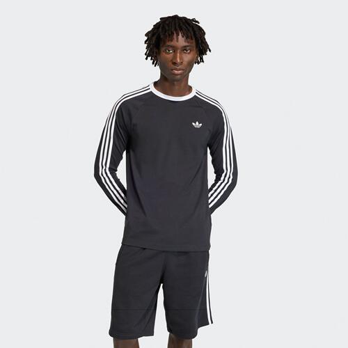 Adidas阿迪达斯男装3S LS TEE 男子运动长袖T恤KE3546