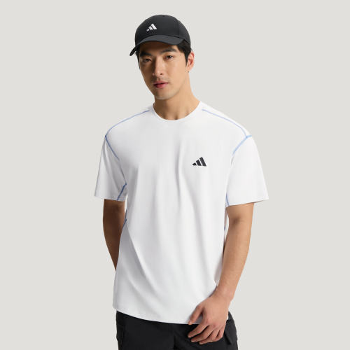 Adidas阿迪达斯MH TEE 男子凉感运动休闲短袖T恤KZ2247