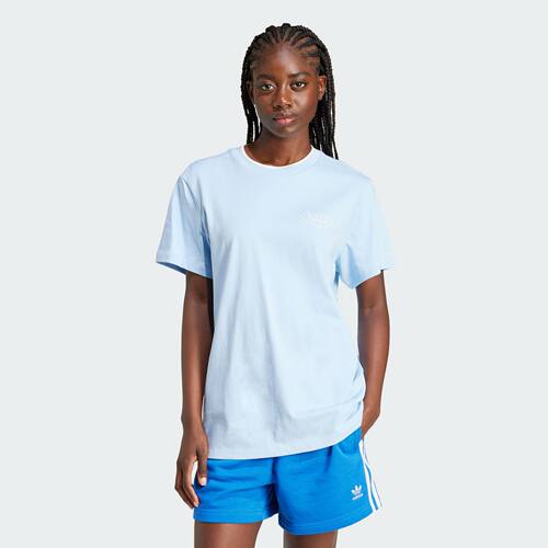 Adidas/阿迪达斯GRAPHIC TEE 女子运动宽松短袖圆领T恤IZ0107