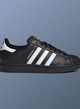 Adidas阿迪达斯三叶草Superstar男女鞋板鞋黑白休闲贝壳头JI0079