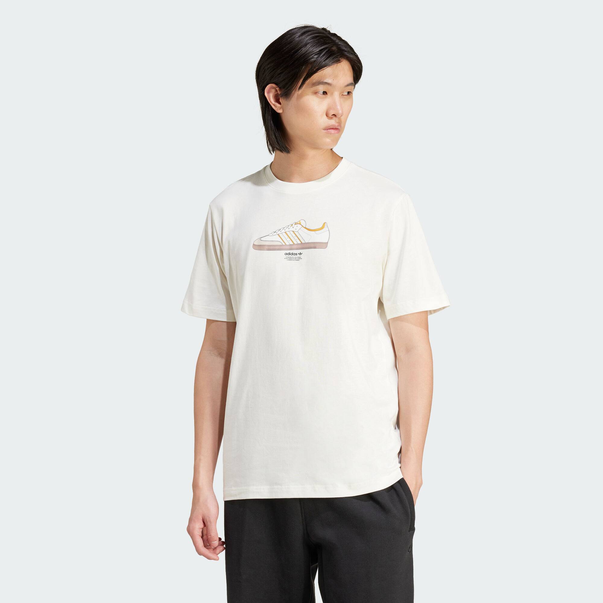 Adidas/阿迪达斯正品三叶草男士TS SPORT 3经典运动短袖T恤IZ2573图片