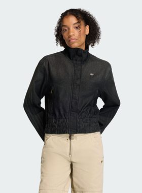 Adidas/阿迪达斯正品P ESS DENIM TT女子牛仔运动夹克外套KD3918