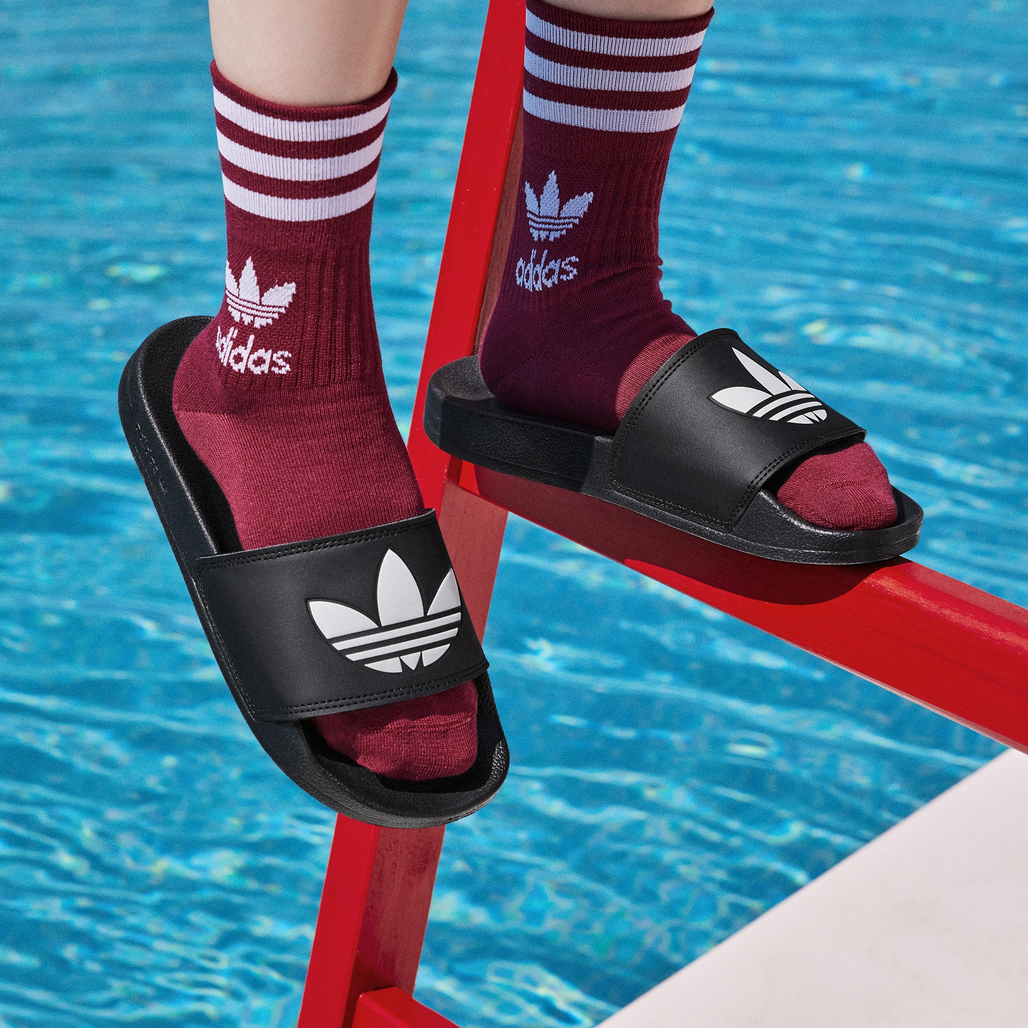 Adidas/阿迪达斯三叶草ADILETTE LITE 男女款闲居家拖鞋FU8298