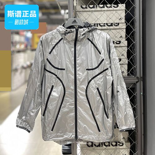 阿迪达斯休闲运动跑步外套