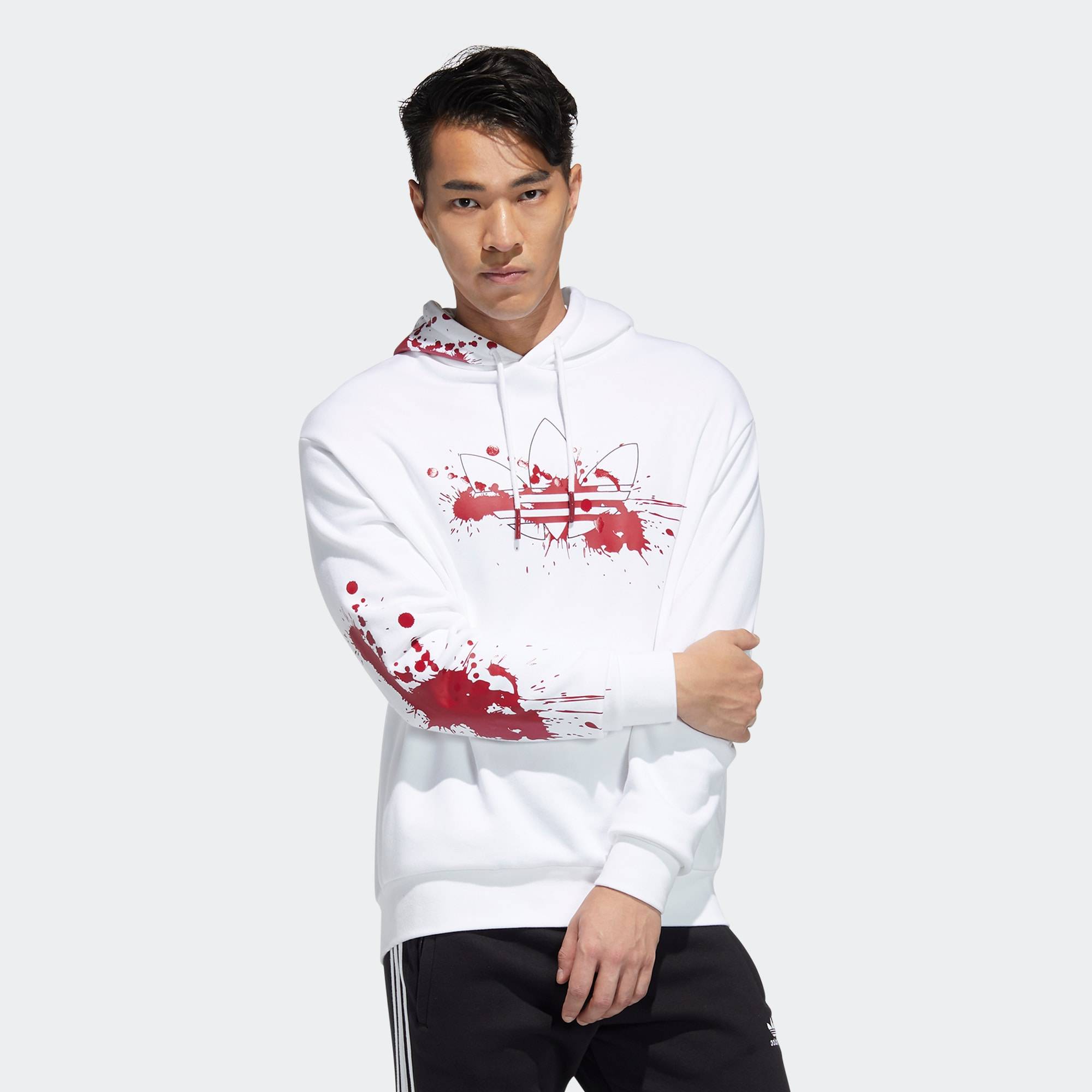 Adidas/阿迪达斯正品FP Hoodie III男子休闲运动连帽卫衣GV0922