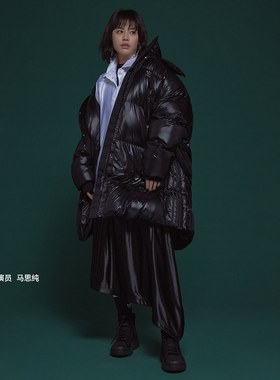 Adidas/阿迪达斯正品三叶草女子长款时尚运动羽绒服IR7119